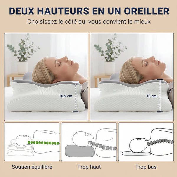 Oreiller Cervical Papillon à Mémoire de Forme