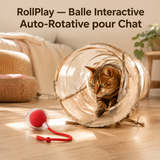 RollPlay — Balle Interactive pour Chat qui S'Ennuie