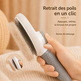 Doux — Brosse Autonettoyante pour Chat qui Perd ses Poils
