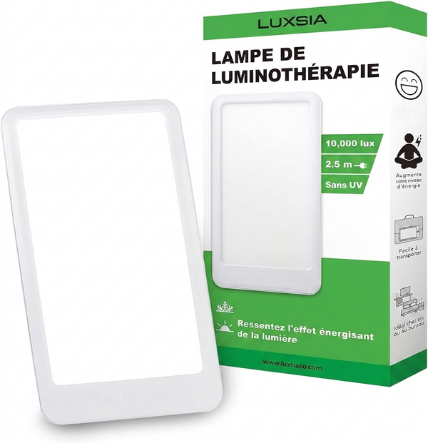 Lampe de Luminothérapie LED 10 000 Lux LUXSIA