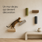 GriffArt — Griffoir Mural Adhésif, Jouet & Décoration 3-en-1