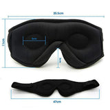Masque de sommeil audio Bluetooth 3D — LUXSIA