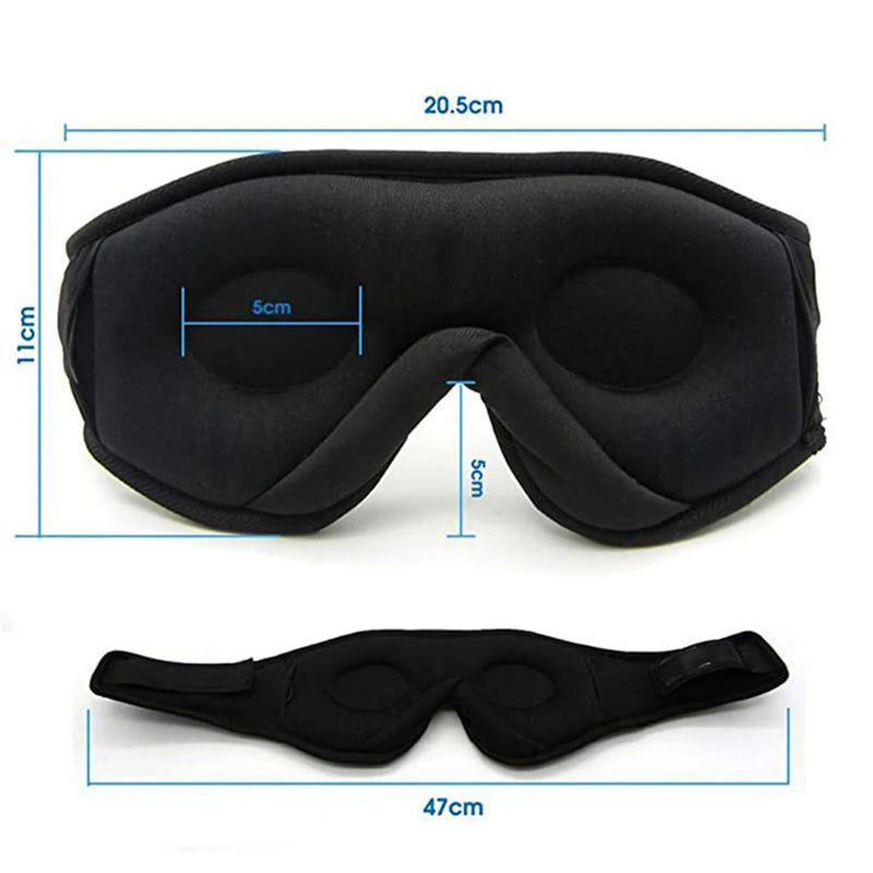 Masque de sommeil audio Bluetooth 3D — LUXSIA