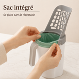 Pelle à Litière Filtrante — Ramassage Facile et Hygiénique