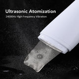 Ultrasonic Skin Scrubber Face Pore Cleaner Deep Cleansing Tool with 4 Modes Peeling Blackhead Remover for Facial Skincare
