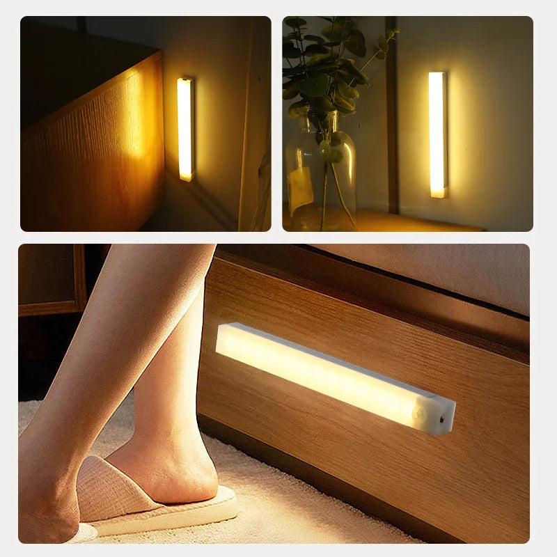 LUXSIA™ AuraSense - Lampe LED magnétique à détection de mouvement