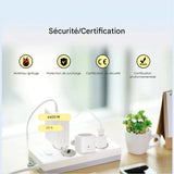 Prise Connectée WiFi LUXSIA avec Suivi Énergie