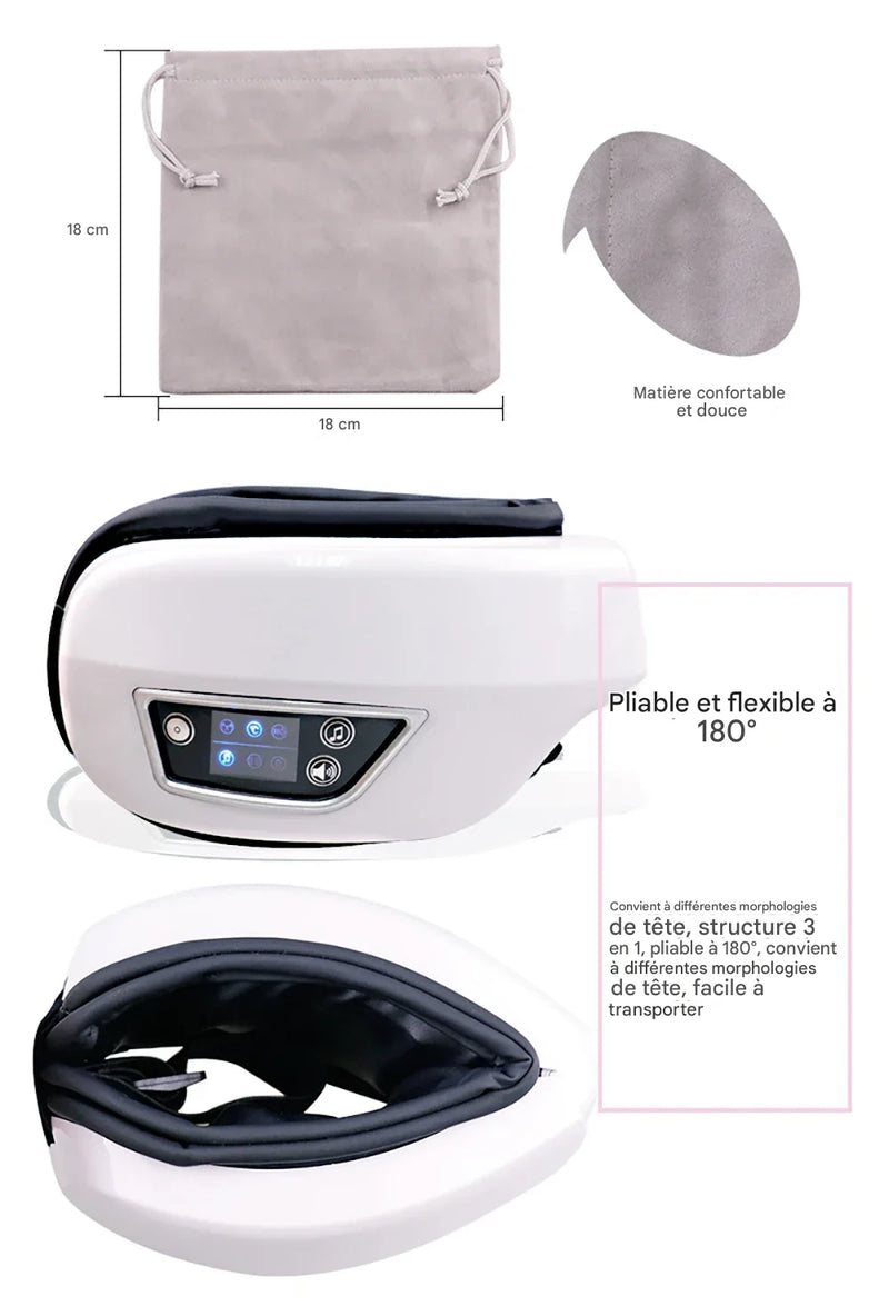 LUXSIA — Masque Oculaire Relaxant Vibration 6D
