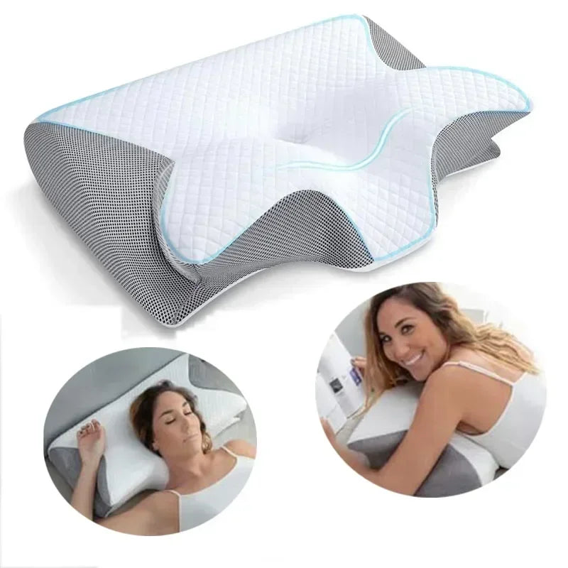 Oreiller Cervical Papillon à Mémoire de Forme
