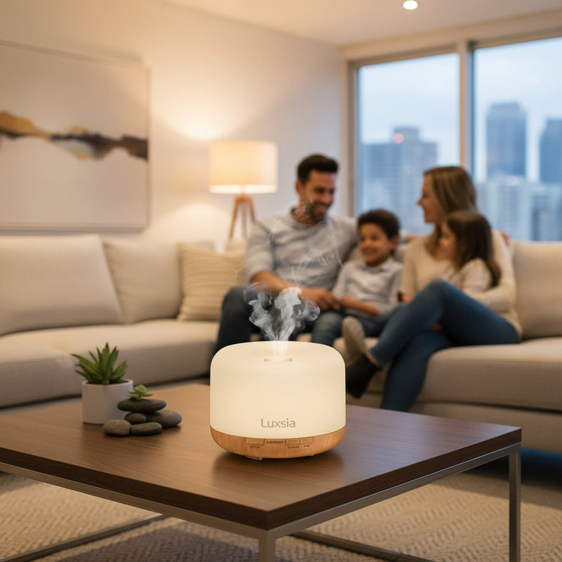Diffuseur d'Arômes ZenWood™ 500ML | Transformez Votre Maison en Oasis de Détente