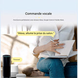 Prise Connectée WiFi LUXSIA avec Suivi Énergie