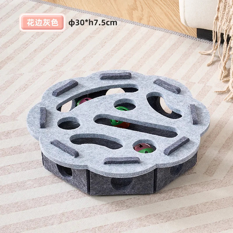 Griffoir Sisal Plat — Grattoir Naturel pour Chat qui Griffe les Meubles