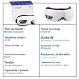 LUXSIA — Masque Oculaire Relaxant Vibration 6D