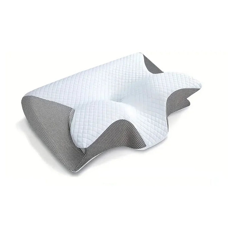 Oreiller Cervical Papillon Mémoire de Forme — Confort Nuque LUXSIA