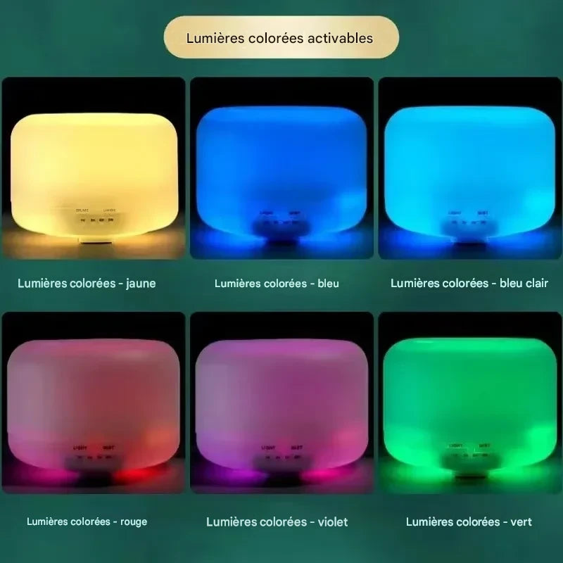 Diffuseur d'Arômes ZenWood™ 500ML | Transformez Votre Maison en Oasis de Détente