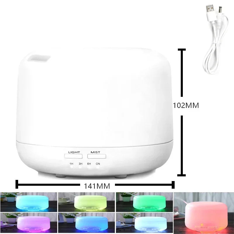 Diffuseur d'Arômes ZenWood™ 500ML | Transformez Votre Maison en Oasis de Détente