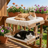 Cocon Fenêtre — Hamac Rigide Sans Ventouse pour Chat d'Appartement