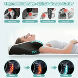 Oreiller Cervical Papillon Mémoire de Forme — Confort Nuque LUXSIA