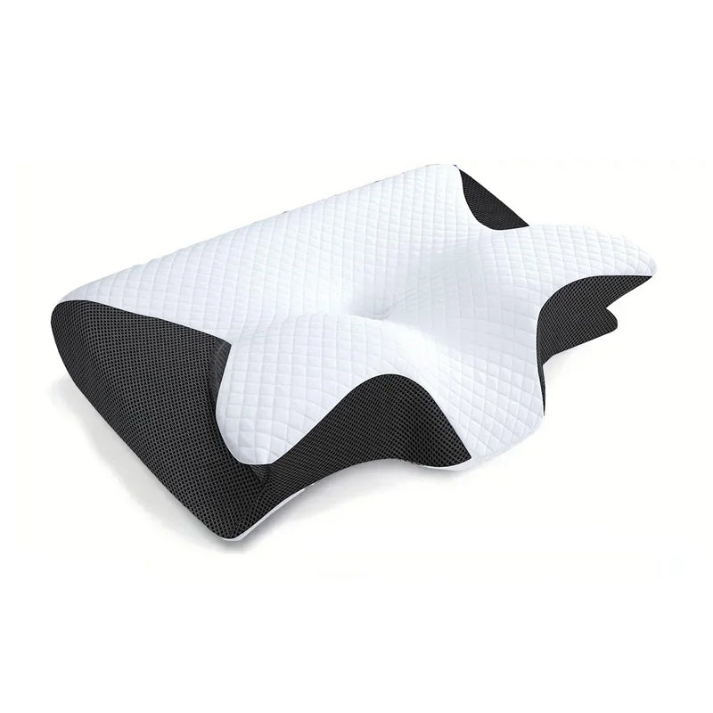 Oreiller Cervical Papillon Mémoire de Forme — Confort Nuque LUXSIA