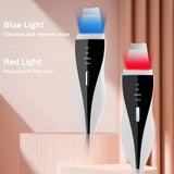 Ultrasonic Skin Scrubber Face Pore Cleaner Deep Cleansing Tool with 4 Modes Peeling Blackhead Remover for Facial Skincare