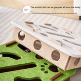 Griffoir Sisal Plat — Grattoir Naturel pour Chat qui Griffe les Meubles