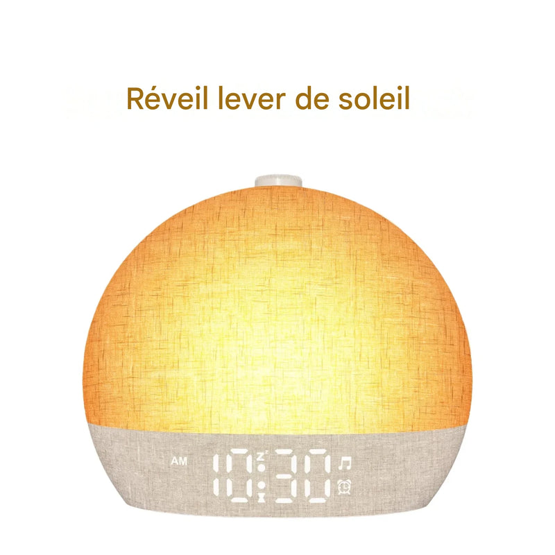Réveil Aurore Relax™ | Réveillez-vous Naturellement et Dormez Plus Profondément