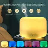 Diffuseur d'Arômes ZenWood™ 500ML | Transformez Votre Maison en Oasis de Détente
