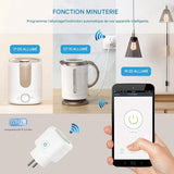 Prise Connectée WiFi LUXSIA avec Suivi Énergie