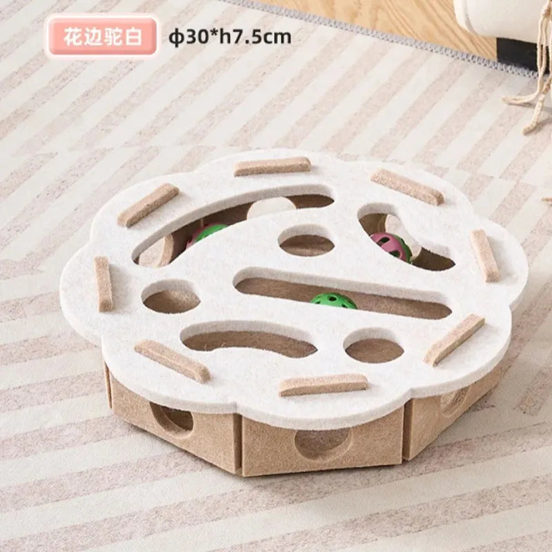 Griffoir Sisal Plat — Grattoir Naturel pour Chat qui Griffe les Meubles