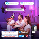 Ampoule Connectée RGB LUXSIA WiFi Compatible Alexa