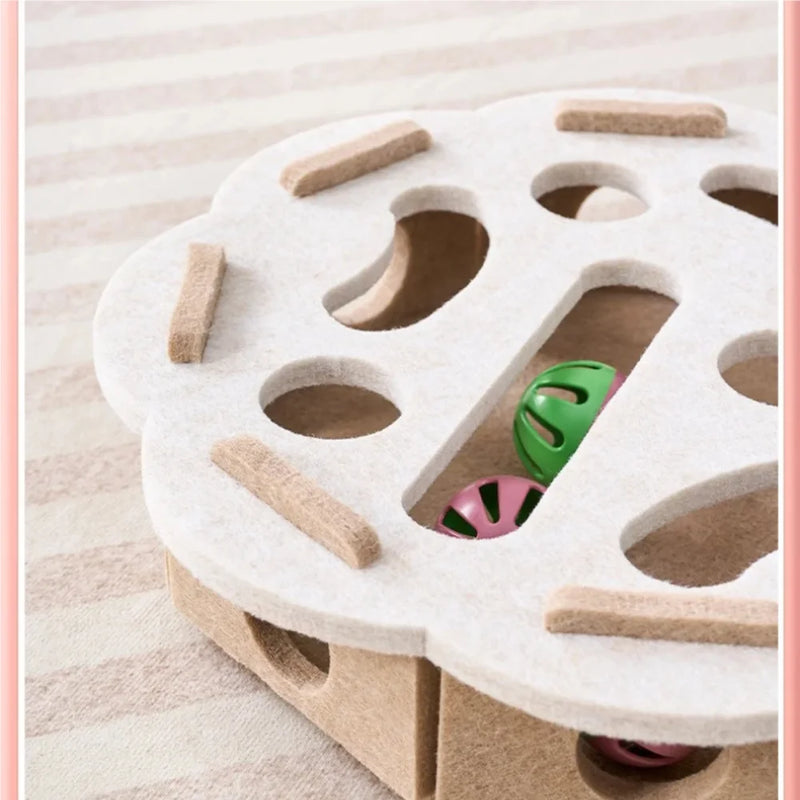 Griffoir Sisal Plat — Grattoir Naturel pour Chat qui Griffe les Meubles