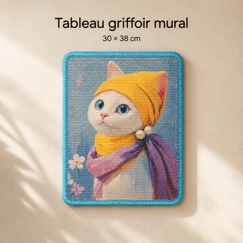 Tableau à Griffer Coloré — Sisal Autocollant Sans Trace