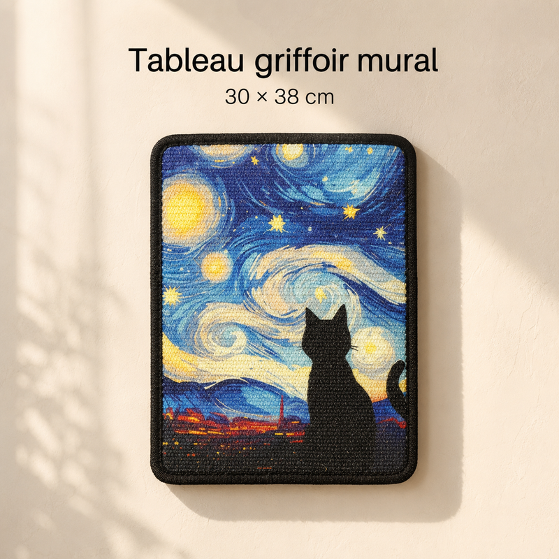 Tableau à Griffer Coloré — Sisal Autocollant Sans Trace