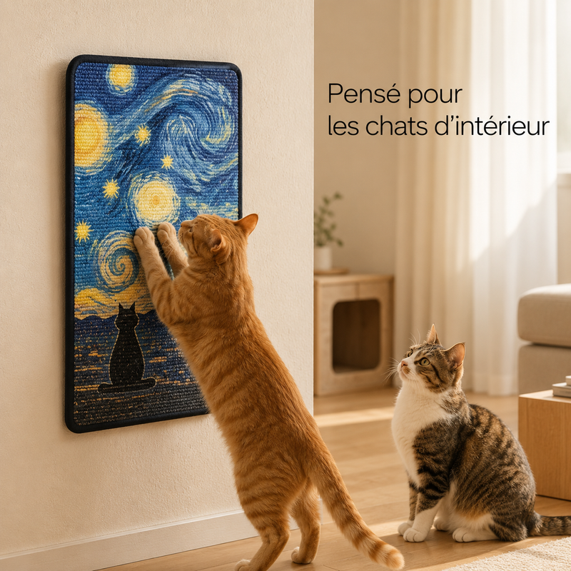 Tableau à Griffer Coloré — Sisal Autocollant Sans Trace