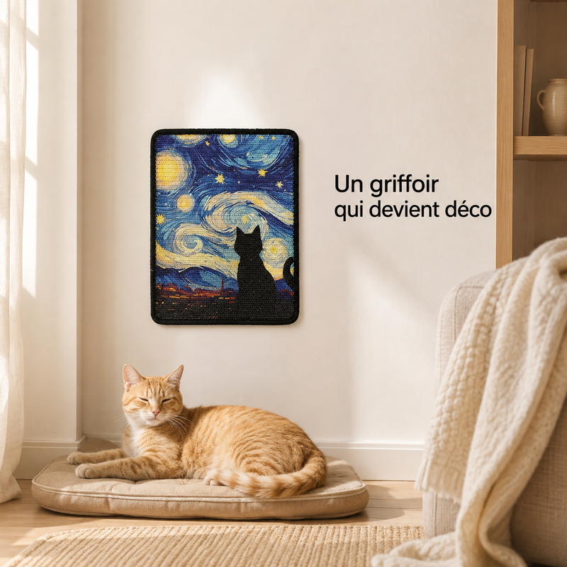 Tableau à Griffer Coloré — Sisal Autocollant Sans Trace