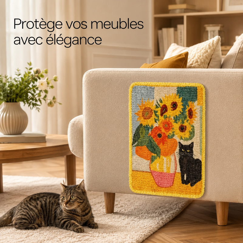 Tableau à Griffer Coloré — Sisal Autocollant Sans Trace