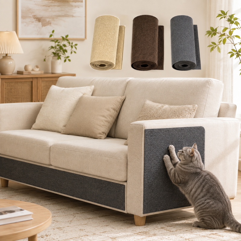 Griffoir Mural — Pour Chat qui Griffe les Meubles