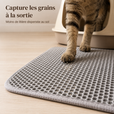 Tapis Anti-Projections XL — Protège-Sol pour Bac à Litière