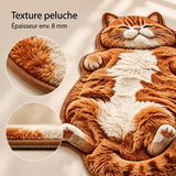 Tapis Chat Peluche — Décoration Douce pour Chambre & Entrée