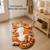 Tapis Chat Peluche — Décoration Douce pour Chambre & Entrée