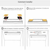 LUXSIA™ AuraSense - Lampe LED magnétique à détection de mouvement