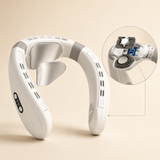 Pack Fraîcheur Évasion — Ventilateur de Cou Rechargeable + Mini Brumisateur