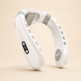 LUXSIA™ BreezeGo — Ventilateur de Cou Rechargeable avec Écran LED