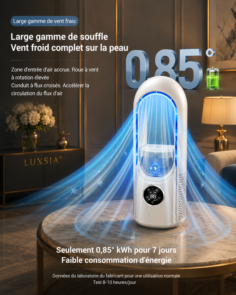 Luxsia AeroCool™ — ventilateur sans lame rafraîchissant et humidificateur (photo 3)