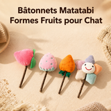 Fruits Zen — Bâtonnets Matatabi pour Chat Anxieux ou Stressé